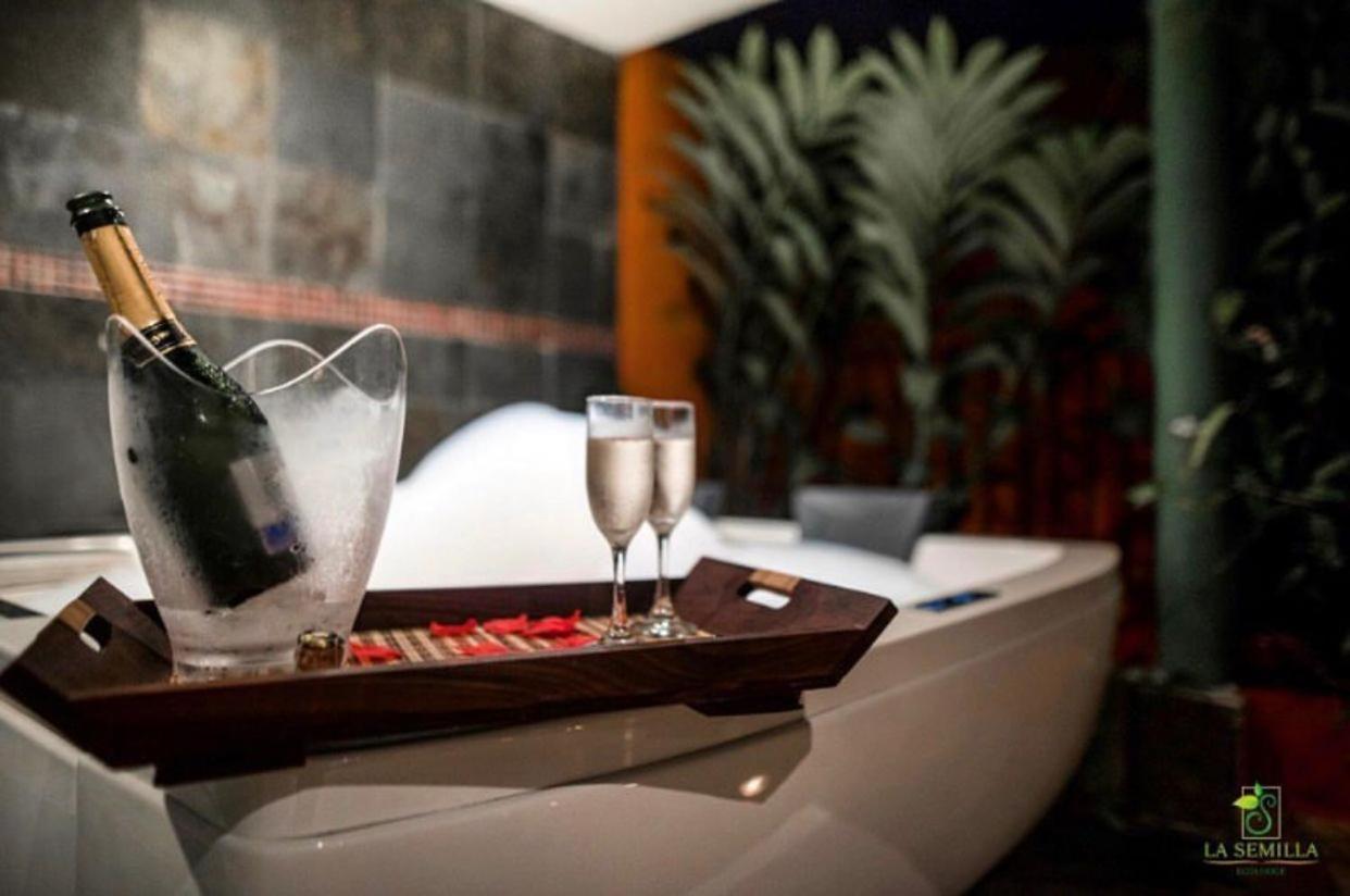 La Semilla Ecolodge 塞罗阿苏尔 外观 照片
